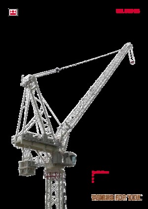 Toronydaruk - merevgém - felülforgó Terex Comedil (Zeppelin) CTL 340-24