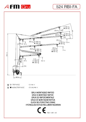 Toronydaruk - merevgém - alulforgó FM-Gru 524 RBI-FA