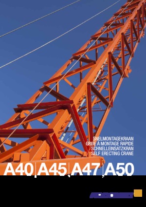 Toronydaruk - merevgém - alulforgó Arcomet A 40