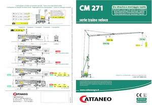 Toronydaruk - merevgém - alulforgó Cattaneo CM 271