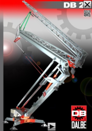 Toronydaruk - merevgém - alulforgó Gru Dalbe DB 20