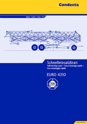 Toronydaruk - merevgém - alulforgó Condecta E 4310