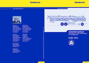 Toronydaruk - merevgém - alulforgó Condecta E 4513