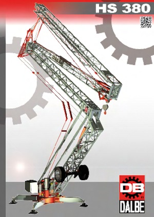 Toronydaruk - merevgém - alulforgó Gru Dalbe HS 380 Marilyn