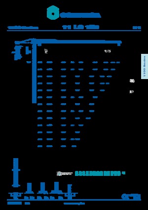 Toronydaruk - merevgém - felülforgó Comansa 11LC150