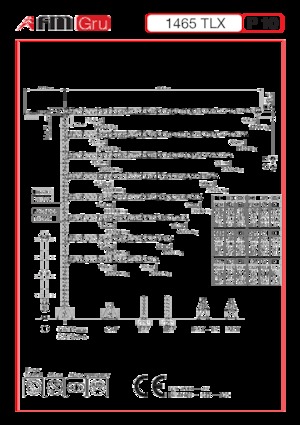 Toronydaruk - merevgém - felülforgó FM-Gru 1465 TLX P8