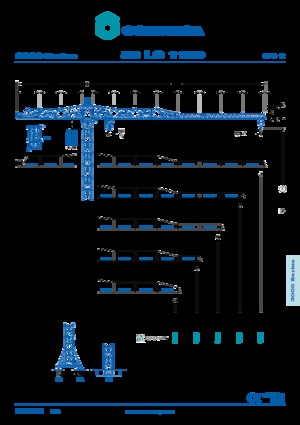 Toronydaruk - merevgém - felülforgó Comansa 30LC1100