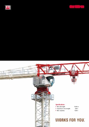 Toronydaruk - merevgém - felülforgó Terex Comedil (Zeppelin) CTT 332-16