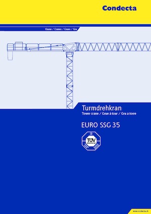 Toronydaruk - merevgém - felülforgó Condecta EURO SSG 35
