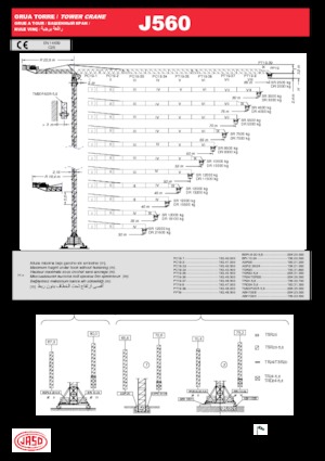 Toronydaruk - merevgém - felülforgó Jaso J560