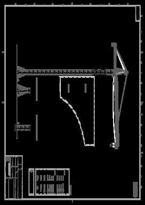 Toronydaruk - merevgém - felülforgó Kroll K-1000