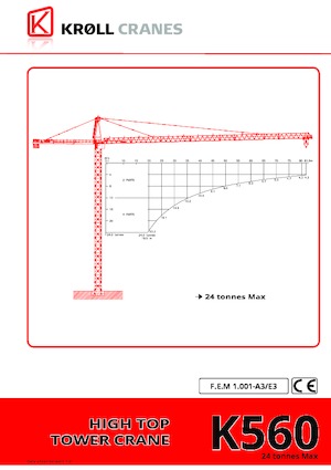 Toronydaruk - merevgém - felülforgó Kroll K-560