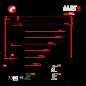 Toronydaruk - merevgém - felülforgó Raimondi MRT189