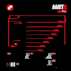 Toronydaruk - merevgém - felülforgó Raimondi MRT223