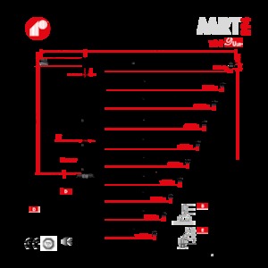 Toronydaruk - merevgém - felülforgó Raimondi MRT294