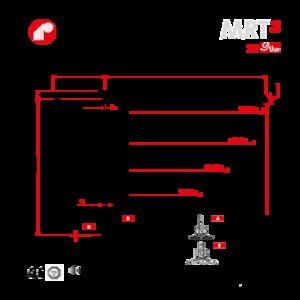 Toronydaruk - merevgém - felülforgó Raimondi MRT36