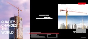 Toronydaruk - merevgém - felülforgó Sany SYT80