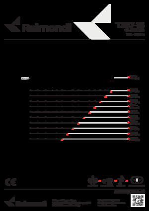 Toronydaruk - merevgém - felülforgó Raimondi T357