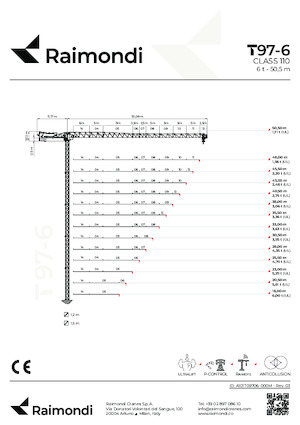 Toronydaruk - merevgém - felülforgó Raimondi T97