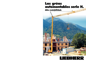 Toronydaruk - merevgém - alulforgó Liebherr 20 H - 2,0-PU
