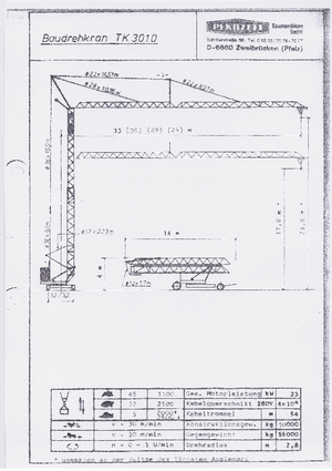 Toronydaruk - merevgém - alulforgó Pekazett 3010 SM