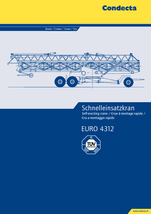 Toronydaruk - merevgém - alulforgó Condecta E 4312