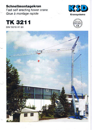 Toronydaruk - merevgém - alulforgó KSD TK  3211