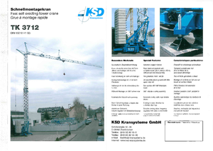 Toronydaruk - merevgém - alulforgó KSD TK  3712 (2,3 m)