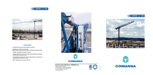 Toronydaruk - merevgém - felülforgó Comansa 5LC4010