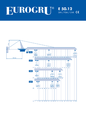 Toronydaruk - merevgém - felülforgó Eurogru ® E 50.12