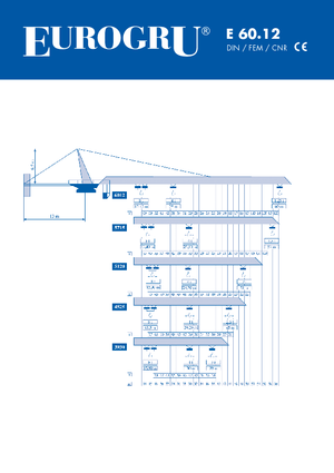 Toronydaruk - merevgém - felülforgó Eurogru ® E 60.12