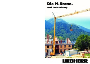 Toronydaruk - merevgém - alulforgó Liebherr 13 H