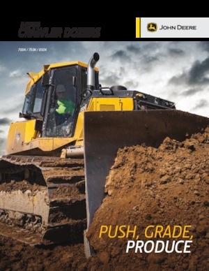 Dózerek John Deere Construction 700K XLT