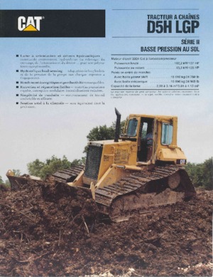 Dózerek Caterpillar D 5 H II LGP