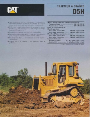 Dózerek Caterpillar D 5 H MPS
