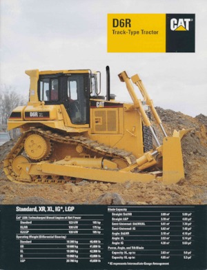 Dózerek Caterpillar D 6 R XL SU