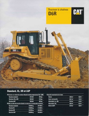 Dózerek Caterpillar D 6 R XL SU