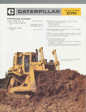 Dózerek Caterpillar D 7 H DPS