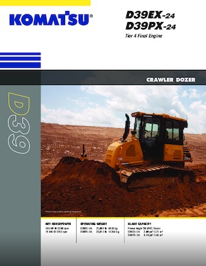 Dózerek Komatsu D39EX-24