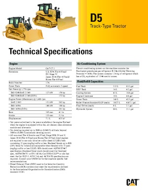 Dózerek Caterpillar D5 LPG VPAT