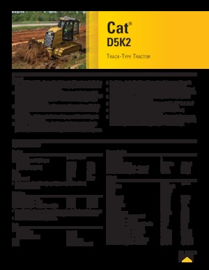 Dózerek Caterpillar D5K2 XL