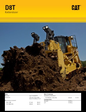 Dózerek Caterpillar D8T