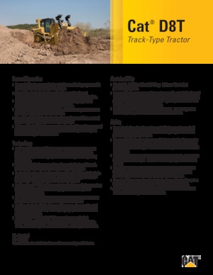 Dózerek Caterpillar D8T