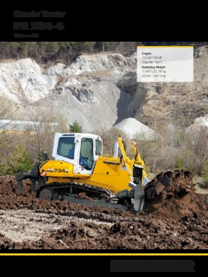 Dózerek Liebherr PR 734-4 L