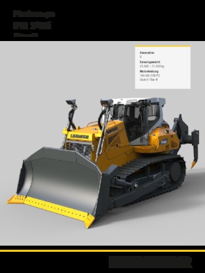 Dózerek Liebherr PR 746 LGP G8.0