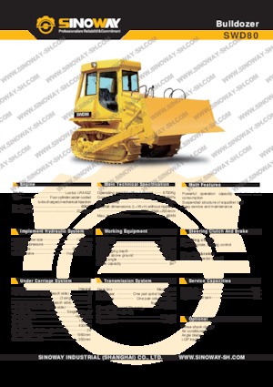 Dózerek Sinoway SWD80 