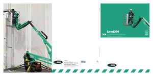 Lánctalpas töretőgémes munkaállványok Kato Imer Lem 1200