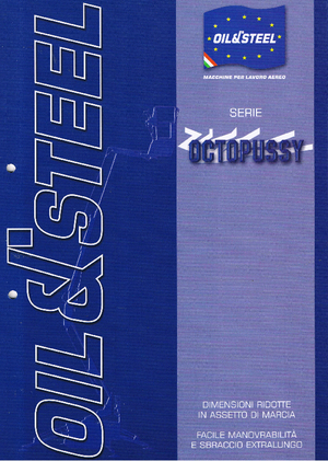 Lánctalpas töretőgémes munkaállványok Oil & Steel Octopussy 1265