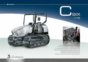 Lánctalpas traktorok Lamborghini C.110 SIX