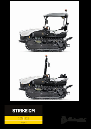 Lánctalpas traktorok Lamborghini Strike CM 115 